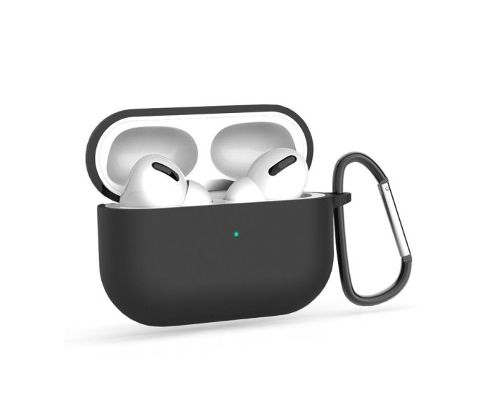 TECH-PROTECT Icon Hook Silicone Airpods Pro Case Θήκη Σιλικόνης για Airpods Pro - Black