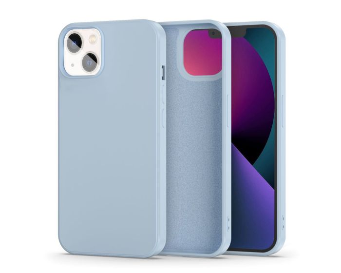 TECH-PROTECT Icon Soft Touch Silicone Case Sky Blue (iPhone 14)