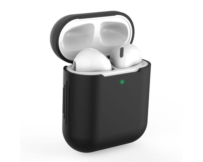 TECH-PROTECT Icon Silicone Airpods Case Θήκη Σιλικόνης για Airpods - Black