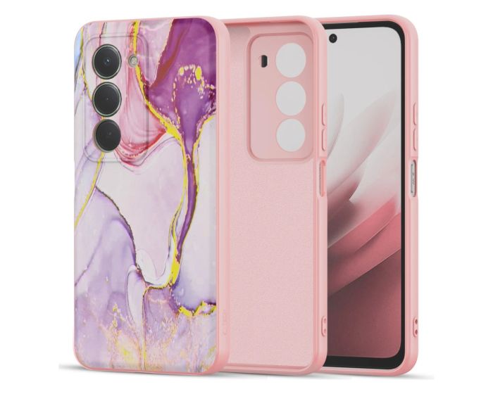 TECH-PROTECT Icon Soft Touch Silicone Case Marble (Xiaomi Redmi 15 4G / 5G) - MT83297