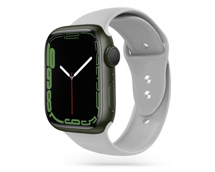 TECH-PROTECT Iconband - Grey- Λουράκι Σιλικόνης για Apple Watch 42/44/45/49mm (1/2/3/4/5/6/7/8/9/SE/ULTRA)
