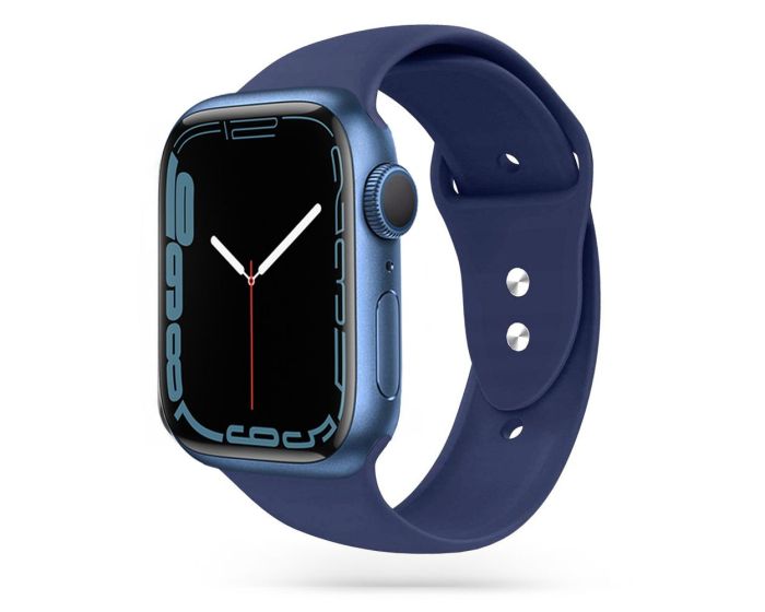 TECH-PROTECT Iconband - Midnight Blue - Λουράκι Σιλικόνης για Apple Watch 38/40/41mm (1/2/3/4/5/6/7/SE)