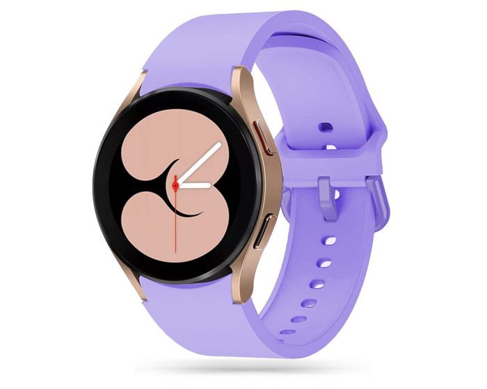 TECH-PROTECT Iconband - Violet - Λουράκι Σιλικόνης για Samsung Galaxy Watch 4 / 5 / 5 Pro / 6 (40/42/43/44/45/46/47mm)