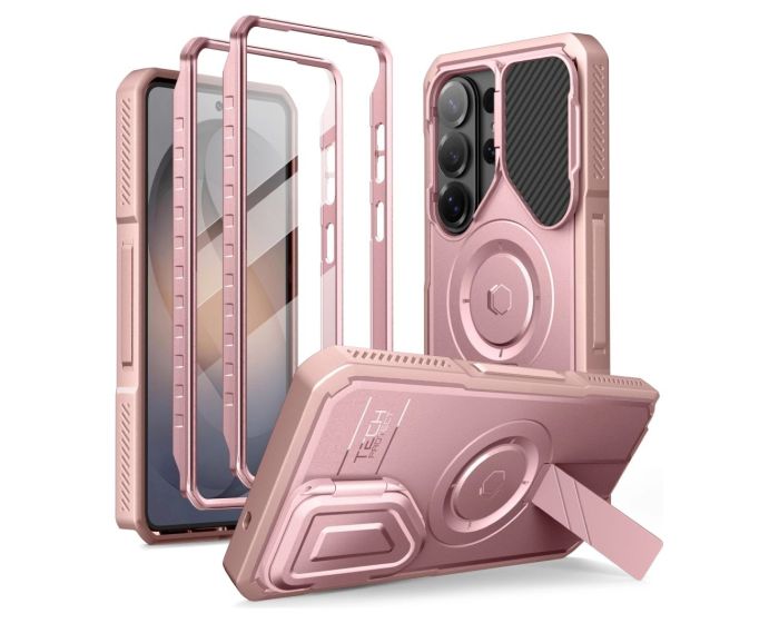 TECH-PROTECT Kevlar MagSafe 2-Set Ανθεκτική Θήκη - Pink (Samsung Galaxy S26 Ultra) - MT83547