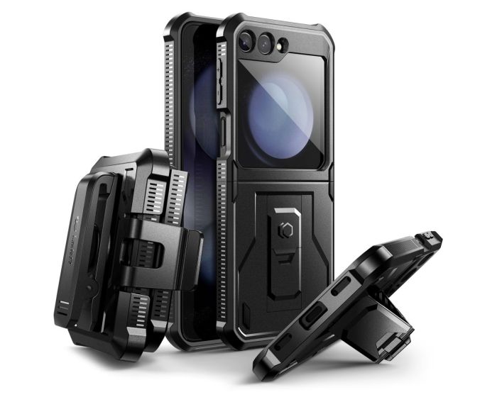 TECH-PROTECT Kevlar Pro Ανθεκτική Θήκη - Black (Samsung Galaxy Z Flip5)