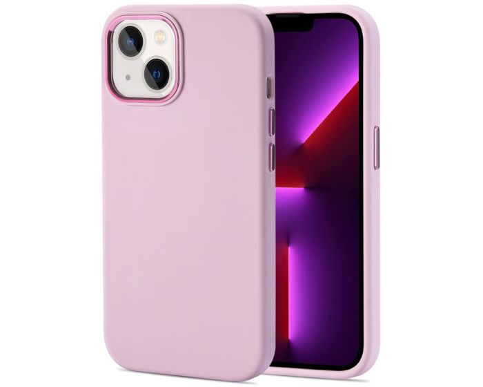 TECH-PROTECT Liquid Soft Touch Silicone Case Pink (iPhone 14 Plus)