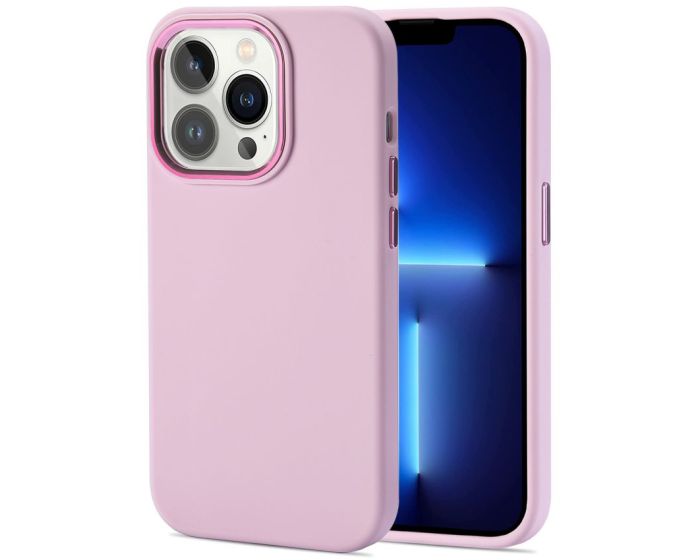 TECH-PROTECT Liquid Soft Touch Silicone Case Pink (iPhone 14 Pro Max)