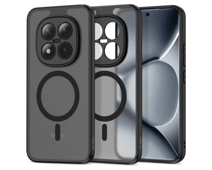 TECH-PROTECT Magmat MagSafe Hybrid Case Matte Black (Xiaomi Redmi Note 15 Pro Plus 5G / Poco M8 Pro 5G) - MT83158