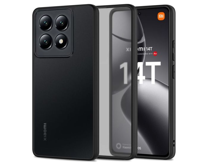 TECH-PROTECT Magmat Hybrid Case Matte Black (Xiaomi 14T)