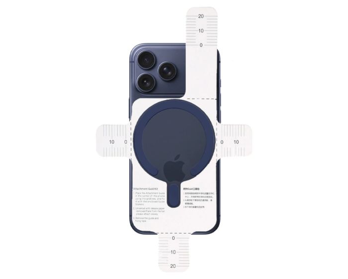 TECH-PROTECT MMP-200 MagSafe Universal Magnetic Ring Μαγνητικός Δακτύλιος - Deep Blue - MT83190
