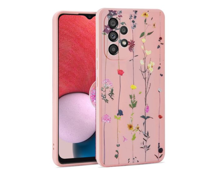 TECH-PROTECT Mood Case Θήκη Σιλικόνης - Garden Pink (Samsung Galaxy A13 4G)