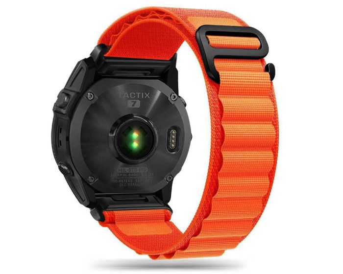 TECH-PROTECT Nylon Pro - Orange - Υφασμάτινο Λουράκι για Garmin Fenix 3 / 5X / 3HR / 5X Plus / 6X / 6X Pro / 7X