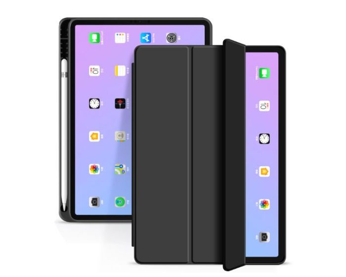 TECH-PROTECT SC Pen Smart Cover Case με δυνατότητα Stand - Black (iPad Air 4 2020 / 5 2022 / 11'' 6 2024)