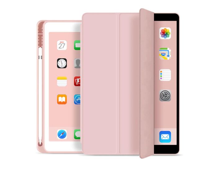 TECH-PROTECT SC Pen Smart Cover Case με δυνατότητα Stand - Pink (iPad Air 4 2020 / 5 2022 / 11'' 6 2024)