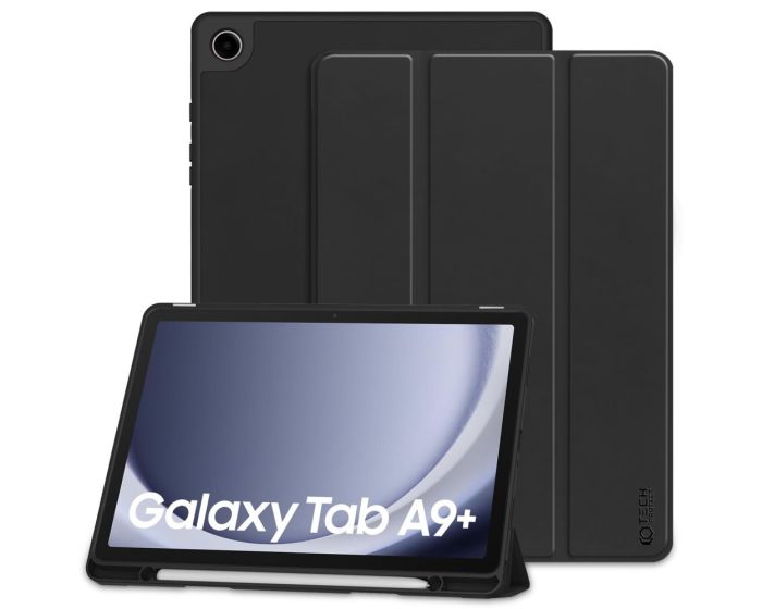 TECH-PROTECT SC Pen Smart Cover Case με δυνατότητα Stand - Black (Samsung Galaxy Tab A9 Plus 11.0)