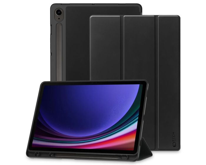 TECH-PROTECT SC Pen Smart Cover Case με δυνατότητα Stand - Black (Samsung Galaxy Tab S9 FE 10.9)
