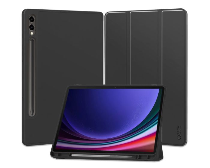 TECH-PROTECT SC Pen Smart Cover Case με δυνατότητα Stand - Black (Samsung Galaxy Tab S9 Plus 12.4)