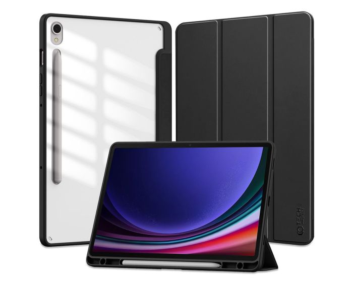 TECH-PROTECT SC Pen Hybrid Smart Cover Case με δυνατότητα Stand - Black (Samsung Galaxy Tab S9 11.0)