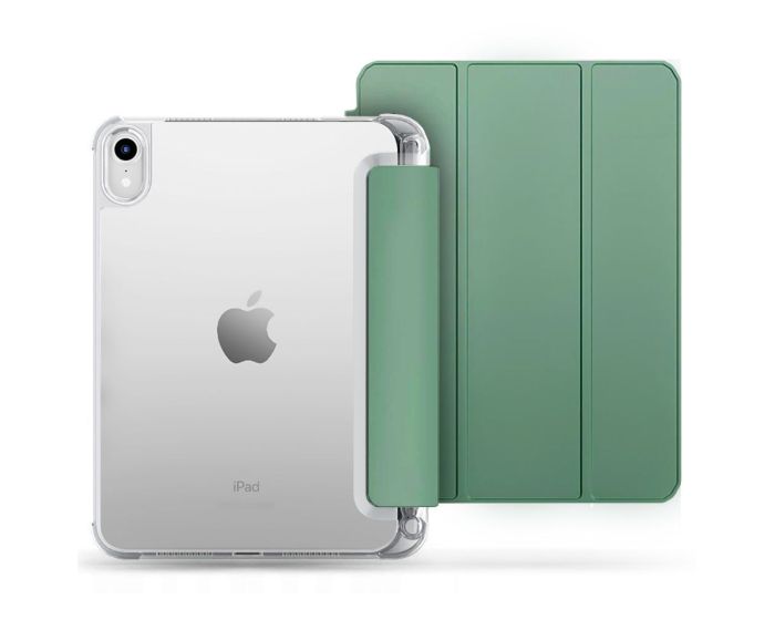 TECH-PROTECT SC Pen Hybrid Smart Cover Case με δυνατότητα Stand - Cactus Green (iPad 10.9 2022)