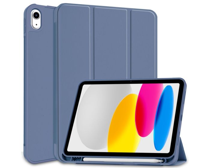 TECH-PROTECT SC Pen Smart Cover Case με δυνατότητα Stand - Blue (iPad 10.9 2022)