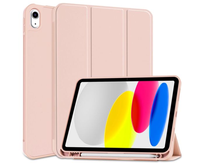 TECH-PROTECT SC Pen Smart Cover Case με δυνατότητα Stand - Pink (iPad 10.9 2022)
