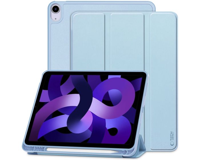 TECH-PROTECT SC Pen Smart Cover Case με δυνατότητα Stand - Sky Blue (iPad Air 4 2020 / 5 2022 / 6 2024)