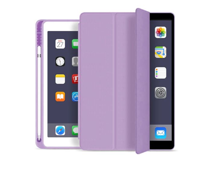 TECH-PROTECT SC Pen Smart Cover Case με δυνατότητα Stand - Violet (iPad Air 4 2020 / 5 2022)