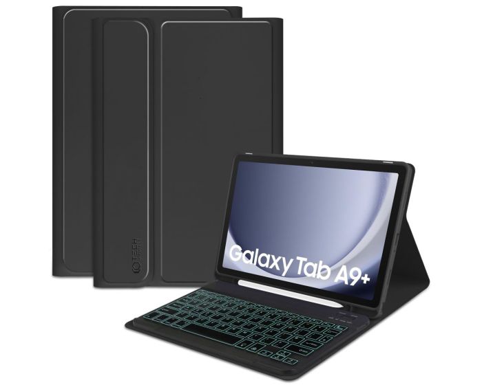 TECH-PROTECT SC Pen Smart Cover Case with Keyboard με δυνατότητα Stand - Black (Samsung Galaxy Tab A9 Plus 11.0)