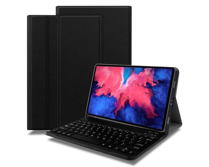 TECH-PROTECT SC Pen Smart Cover Case with Keyboard με δυνατότητα Stand - Black (Lenovo Tab M10 Plus 10.6 3rd Gen)