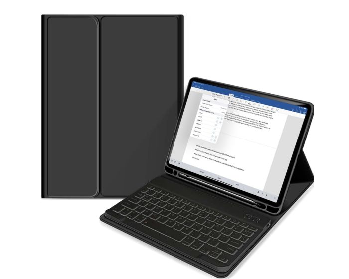 TECH-PROTECT SC Pen Smart Cover Case with Keyboard με δυνατότητα Stand - Black (iPad Air 4 2020 / 5 2022)