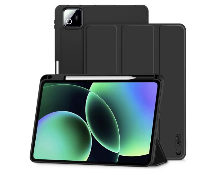 TECH-PROTECT SC Pen Smart Cover Case με δυνατότητα Stand - Black (Xiaomi Pad 7 / 7 Pro / 8 / 8 Pro) - MT83149