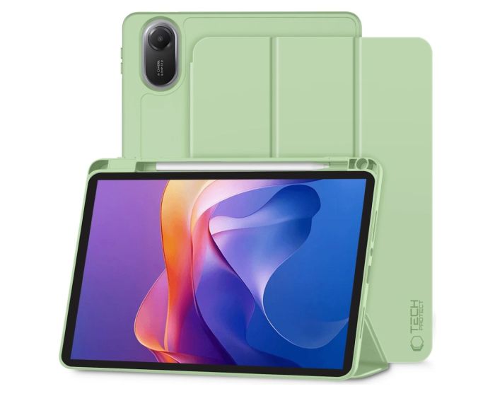 TECH-PROTECT SC Pen Smart Cover Case με δυνατότητα Stand - Matcha Green (Xiaomi Redmi Pad 2 11.0) - MT83302