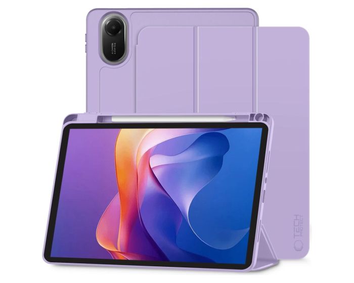 TECH-PROTECT SC Pen Smart Cover Case με δυνατότητα Stand - Violet (Xiaomi Redmi Pad 2 11.0) - MT83303