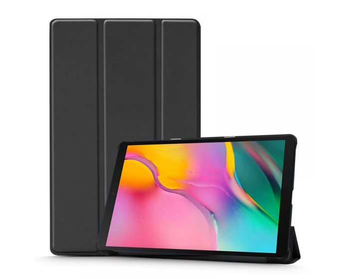 TECH-PROTECT Slim Smart Cover Case με δυνατότητα Stand - Black (Samsung Galaxy Tab A 10.1 2019 - T510 / T515)