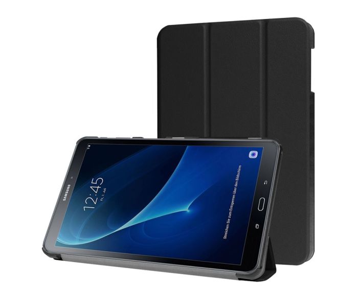 TECH-PROTECT Slim Smart Cover Case με δυνατότητα Stand - Black (Samsung Galaxy Tab A 10.1 2016 - T580 / T585)