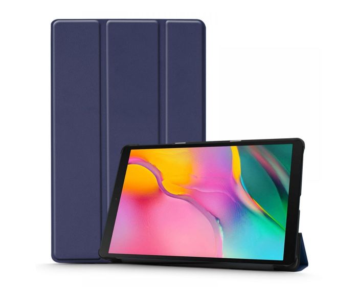TECH-PROTECT Slim Smart Cover Case με δυνατότητα Stand - Navy Blue (Samsung Galaxy Tab A 10.1 2019 - T510 / T515)