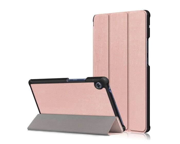 TECH-PROTECT Slim Smart Cover Case με δυνατότητα Stand - Rose Gold (Huawei MatePad T8 8.0)