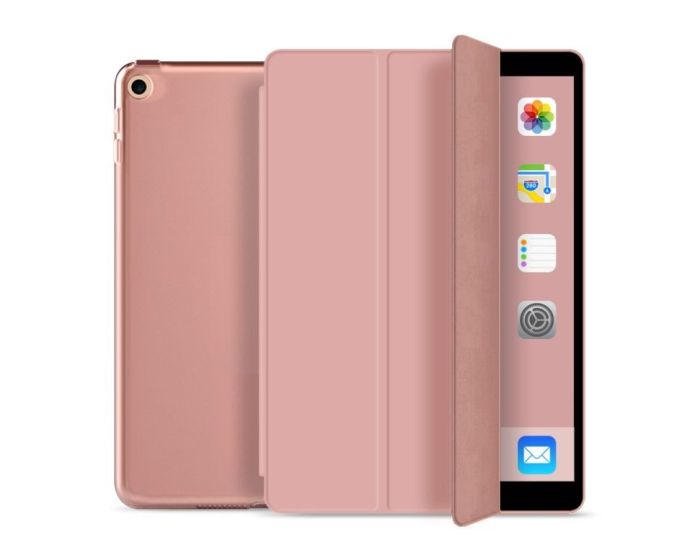 TECH-PROTECT Slim Smart Cover Case με δυνατότητα Stand - Rose Gold (iPad 10.2 2019 / 2020 / 2021)