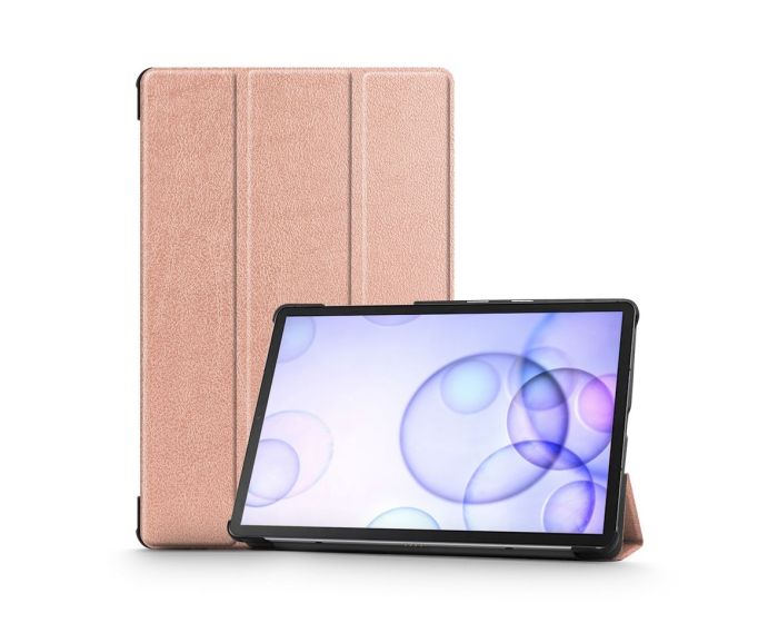 TECH-PROTECT Slim Smart Cover Case με δυνατότητα Stand - Rose Gold (Samsung Galaxy Tab S6 10.5)