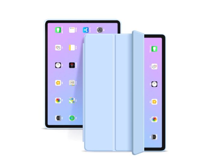 TECH-PROTECT Slim Smart Cover Case με δυνατότητα Stand - Sky Blue (iPad Air 4 2020 / 5 2022)