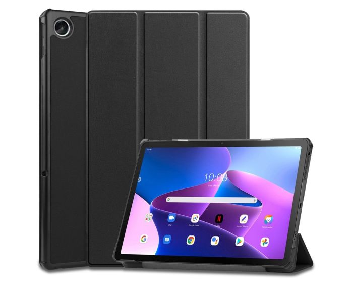 TECH-PROTECT Slim Smart Cover Case με δυνατότητα Stand - Black (Lenovo Tab M10 Plus 10.6 3rd Gen)