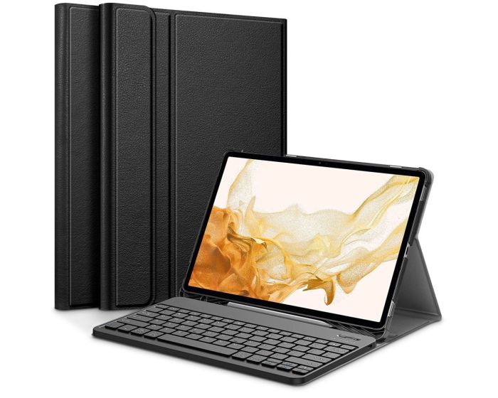 TECH-PROTECT SC Pen Smart Cover Case with Keyboard με δυνατότητα Stand - Black (Samsung Galaxy Tab A8 10.5)