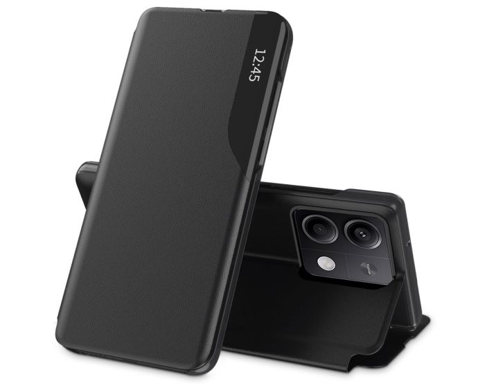 TECH-PROTECT Smart View Case Θήκη Πορτοφόλι με Stand - Black (Xiaomi Redmi Note 13 Pro 5G / Poco X6 5G)