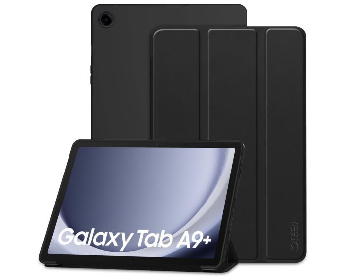 TECH-PROTECT Slim Smart Cover Case με δυνατότητα Stand - Black (Samsung Galaxy Tab A9 Plus 11.0)