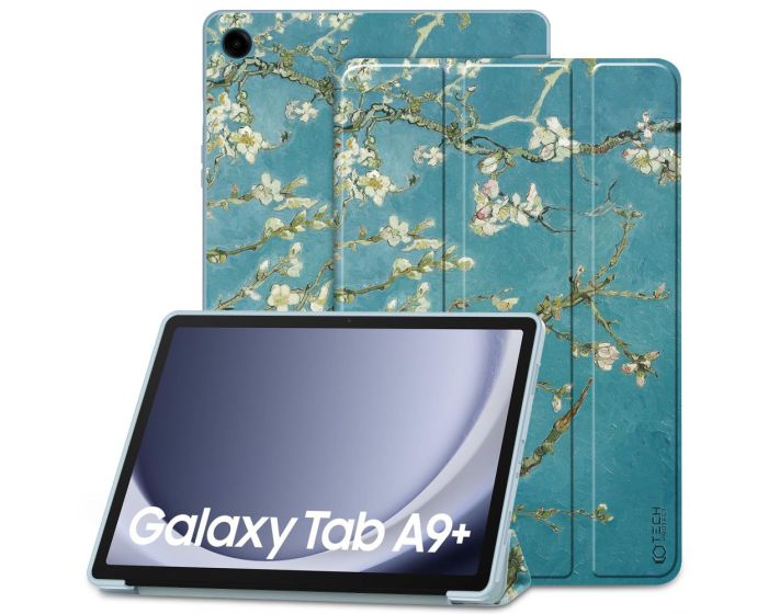 TECH-PROTECT Slim Smart Cover Case με δυνατότητα Stand - Sakura (Samsung Galaxy Tab A9 Plus 11.0)