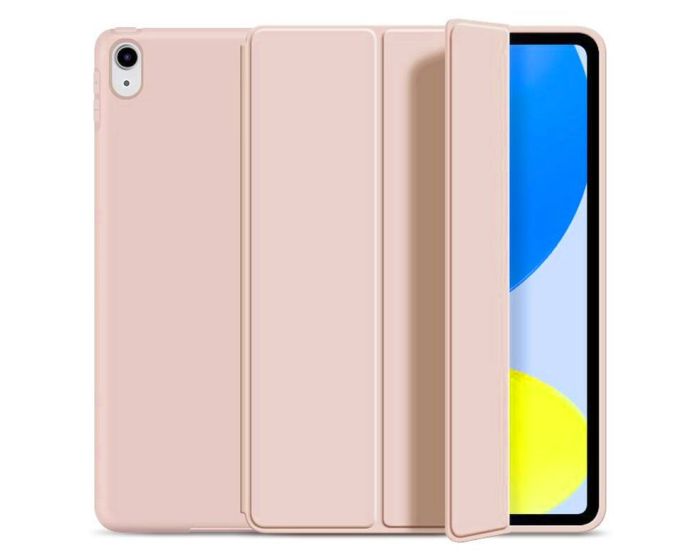 TECH-PROTECT Slim Smart Cover Case με δυνατότητα Stand - Pink (iPad 10.9 2022)