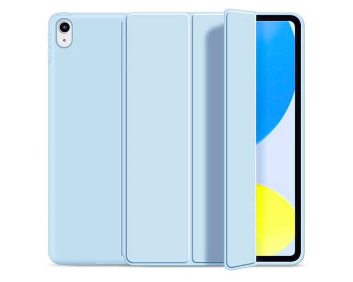 TECH-PROTECT Slim Smart Cover Case με δυνατότητα Stand - Sky Blue (iPad 10.9 2022 / 11 2025)