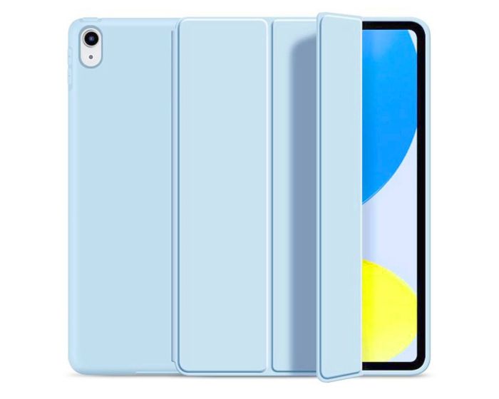 TECH-PROTECT Slim Smart Cover Case με δυνατότητα Stand - Sky Blue (iPad 10.9 2022)