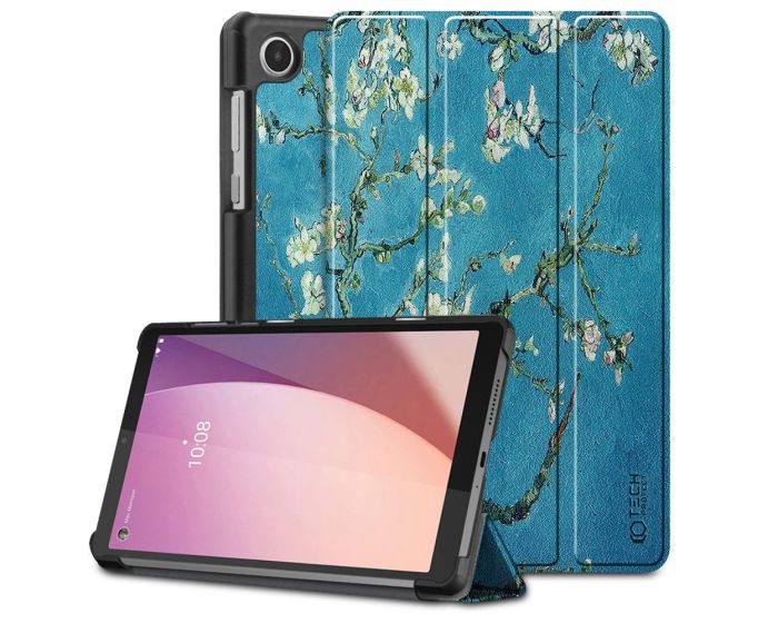 TECH-PROTECT Slim Smart Cover Case με δυνατότητα Stand - Sakura (Lenovo Tab M8 8.0 Gen 4)