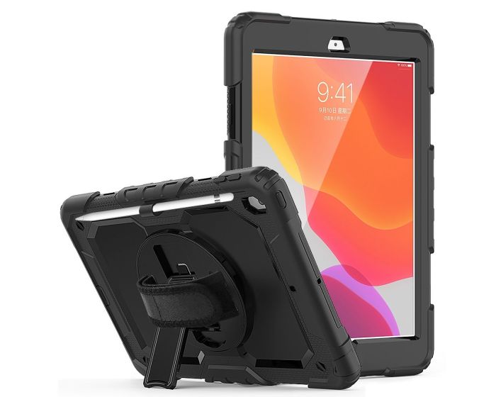 TECH-PROTECT Solid 360 Full Cover Case Black (iPad 10.2 2019 / 2020 / 2021)